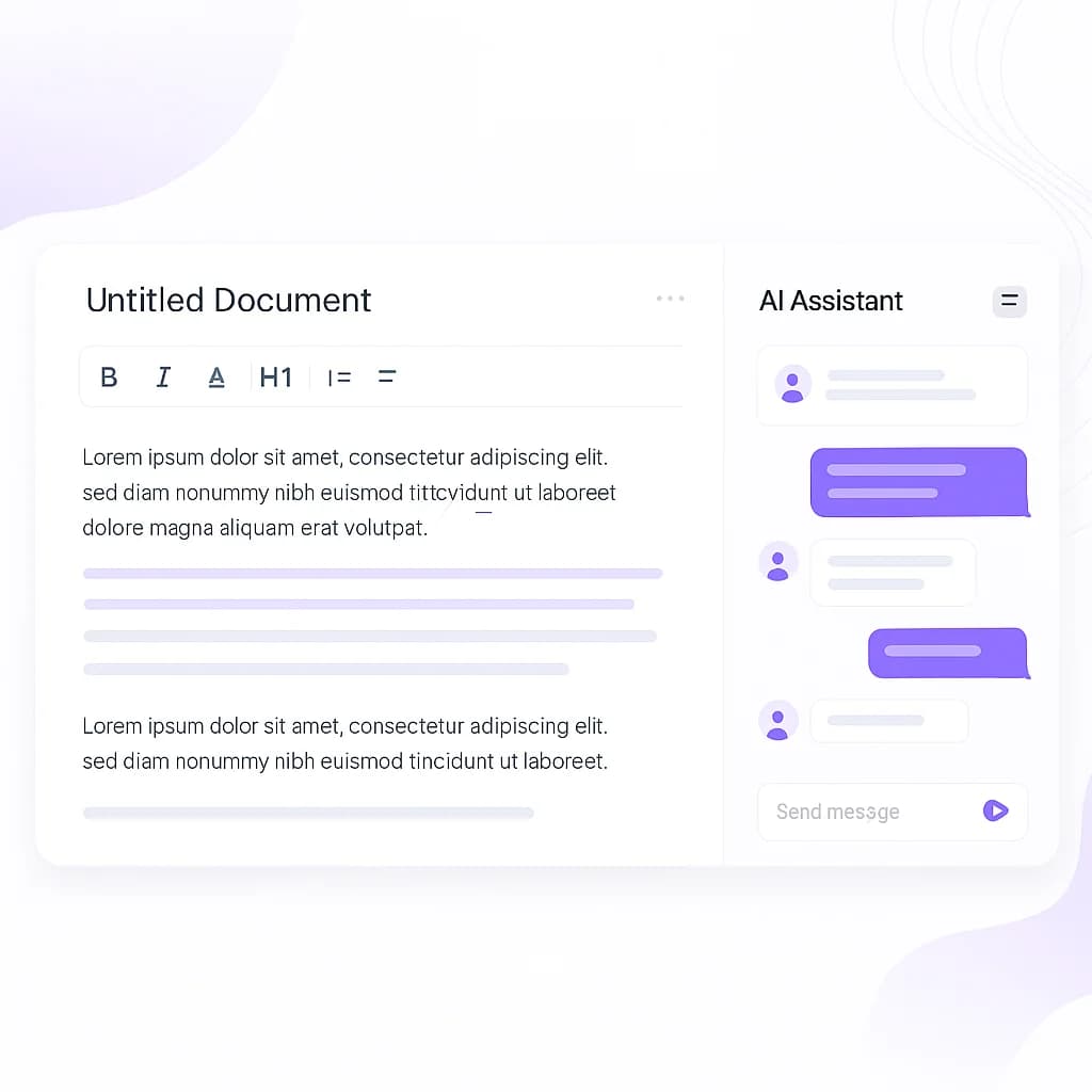 co-Editor — AI text editor with chat sidebar